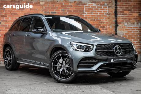 Grey 2021 Mercedes-Benz GLC300 Wagon 4Matic
