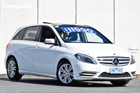 White 2012 Mercedes-Benz B200 Hatchback Cdi Be