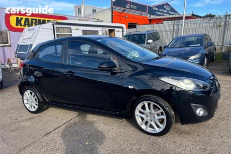 Black 2011 Mazda 2 Hatchback Neo