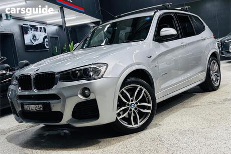 Silver 2018 BMW X3 Wagon Xdrive 20D