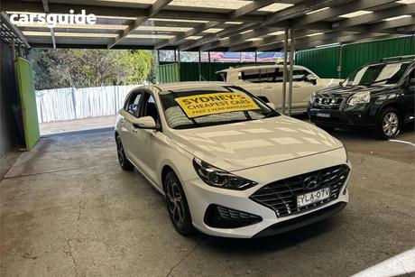 White 2021 Hyundai I30 Hatchback