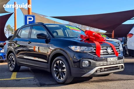 Black 2020 Volkswagen T-Cross Wagon 85Tsi Life