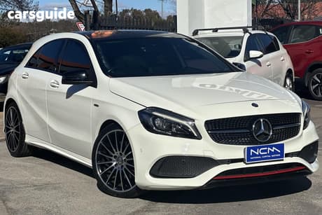 White 2016 Mercedes-Benz A250 Hatchback Sport