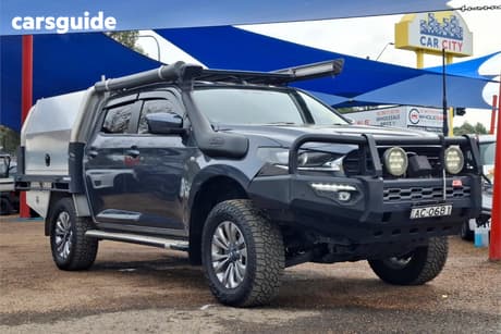 Grey 2022 Mazda BT-50 Dual Cab Chassis Xt (4X4)