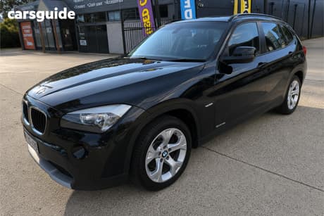 Black 2012 BMW X1 Wagon Sdrive 18I