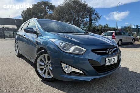 Blue 2013 Hyundai I40 Wagon Elite
