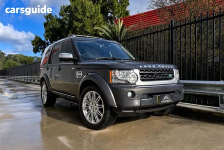 Grey 2012 Land Rover Discovery 4 Wagon 3.0 Sdv6 Hse Luxury