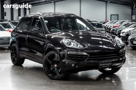 Black 2014 Porsche Cayenne Wagon Diesel