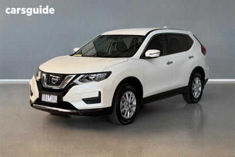 White 2019 Nissan X-Trail Wagon St (4Wd) (5Yr)