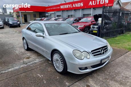Silver 2006 Mercedes-Benz CLK280 Coupe Elegance