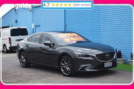 Grey 2017 Mazda 6 Sedan Atenza