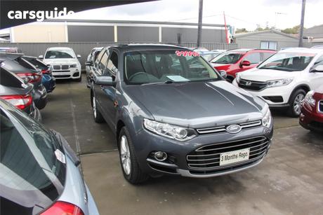 Grey 2012 Ford Territory Wagon Ts (Rwd)