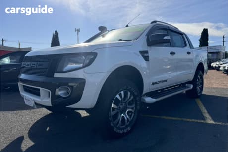 White 2015 Ford Ranger Crew Cab Utility Wildtrak 3.2 (4X4)