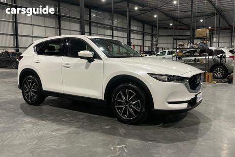 White 2021 Mazda CX-5 Wagon Gt (Awd)
