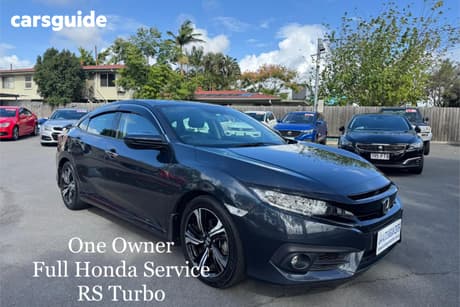Blue 2017 Honda Civic Sedan Rs