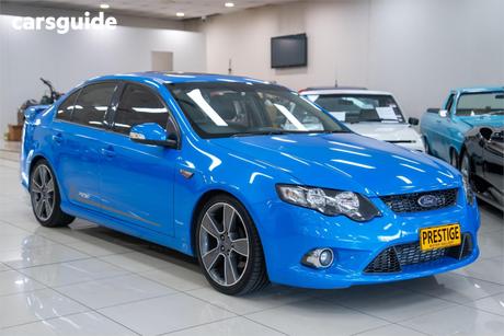 Blue 2010 Ford Falcon Sedan Xr6T 50Th Anniversary