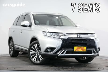 Silver 2020 Mitsubishi Outlander Wagon Ls 7 Seat (Awd)