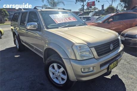 Gold 2005 Holden Rodeo Crew Cab Pickup Lt