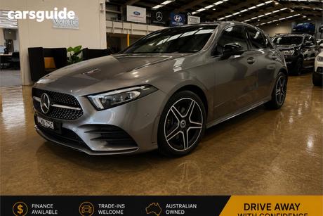Grey 2018 Mercedes-Benz A250 Hatchback 4Matic Amg Line