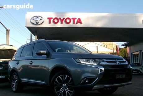 Grey 2015 Mitsubishi Outlander Wagon Ls (4X2)