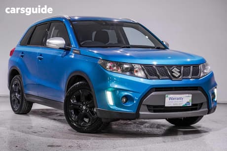 Blue 2017 Suzuki Vitara Wagon S Turbo (Fwd)
