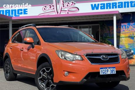 Orange 2012 Subaru XV Wagon 2.0I-S