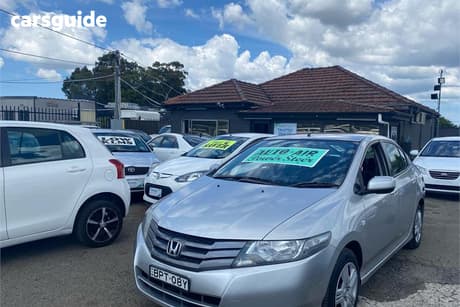 Silver 2010 Honda City Sedan Vti