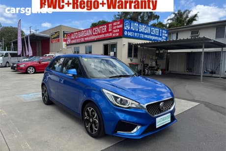 Blue 2020 MG MG3 Hatchback Excite (With Navigation)