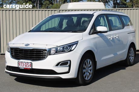 White 2020 Kia Carnival Wagon S