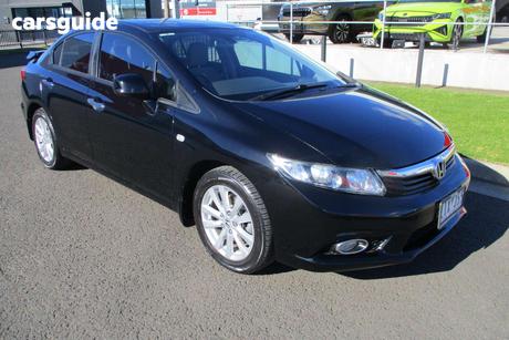Black 2012 Honda Civic Hatchback Vti-L