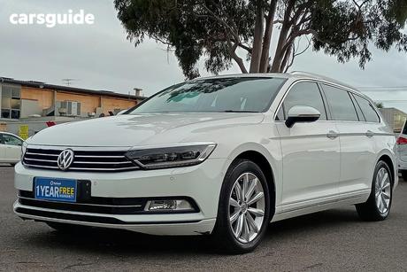 White 2016 Volkswagen Passat Wagon 132 Tsi Comfortline