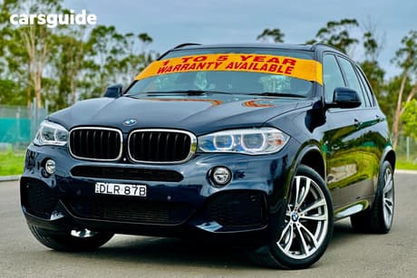 Black 2017 BMW X5 Wagon Xdrive 30D