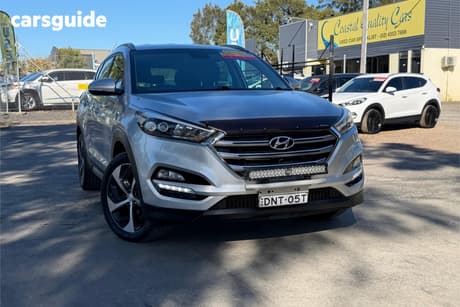 Silver 2016 Hyundai Tucson Wagon Active R-Series (Fwd)
