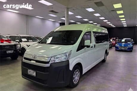 White 2020 Toyota HiAce Van Slwb