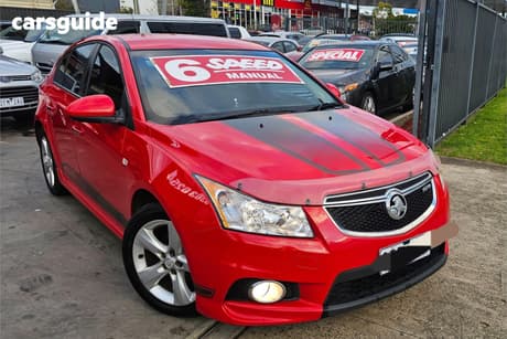 Red 2012 Holden Cruze Hatchback Sri V