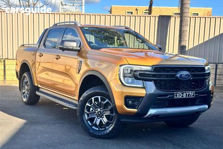 Yellow 2023 Ford Ranger Double Cab Pick Up Wildtrak 2.0 (4X4)