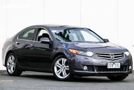 Grey 2010 Honda Accord Euro Sedan LUXURY F
