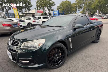 Green 2015 Holden UTE Utility Sv6