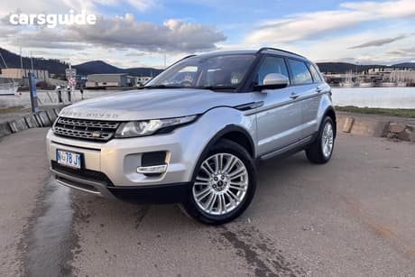 Silver 2015 Land Rover Range Rover Evoque Wagon Td4 Pure