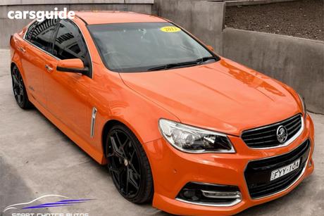 Orange 2013 Holden Commodore Sedan Ss-V