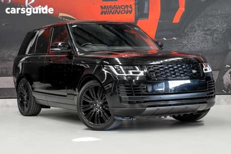 Black 2019 Land Rover Range Rover SUV SDV6 VOGUE 4X4