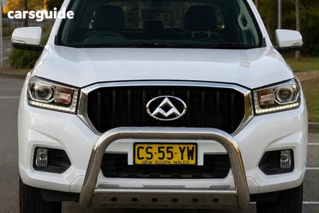 White 2018 LDV T60 Double Cab Utility Pro (4X4)