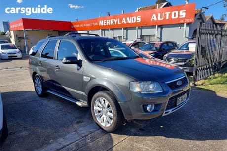 Grey 2009 Ford Territory Wagon Ghia (4X4)