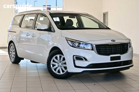 White 2020 Kia Carnival Wagon S