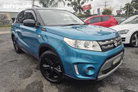 Blue 2017 Suzuki Vitara Wagon Rt-S