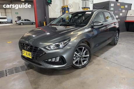 Grey 2023 Hyundai I30 Hatchback Active