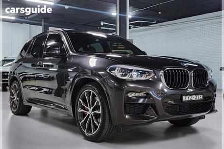 Grey 2021 BMW X3 Wagon Xdrive30I M Sport