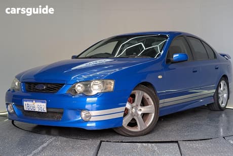 Blue 2004 Ford Falcon Sedan Xr8