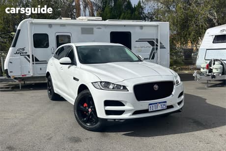 White 2017 Jaguar F-Pace Wagon 20D Prestige Awd (132Kw)