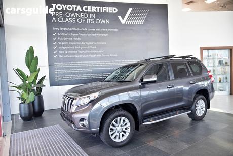 Grey 2016 Toyota Landcruiser Prado Wagon Kakadu (4X4)